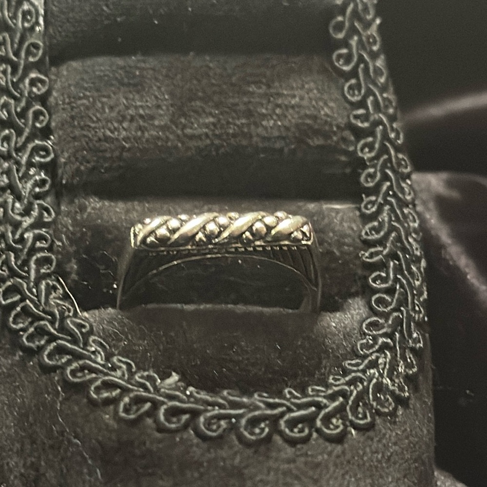 Premier Designs Carved Ring Sz.9